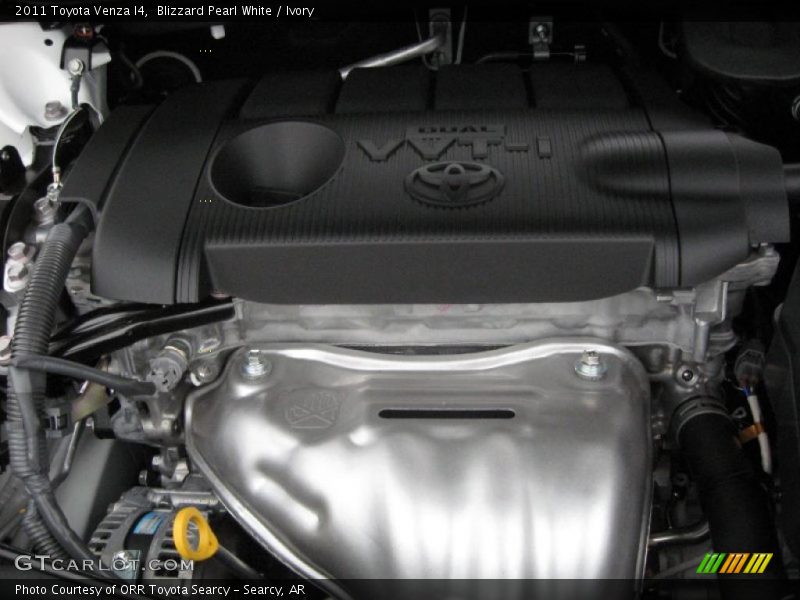 Blizzard Pearl White / Ivory 2011 Toyota Venza I4