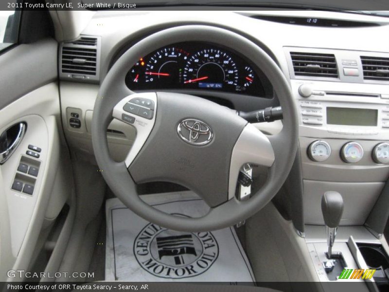 Super White / Bisque 2011 Toyota Camry LE