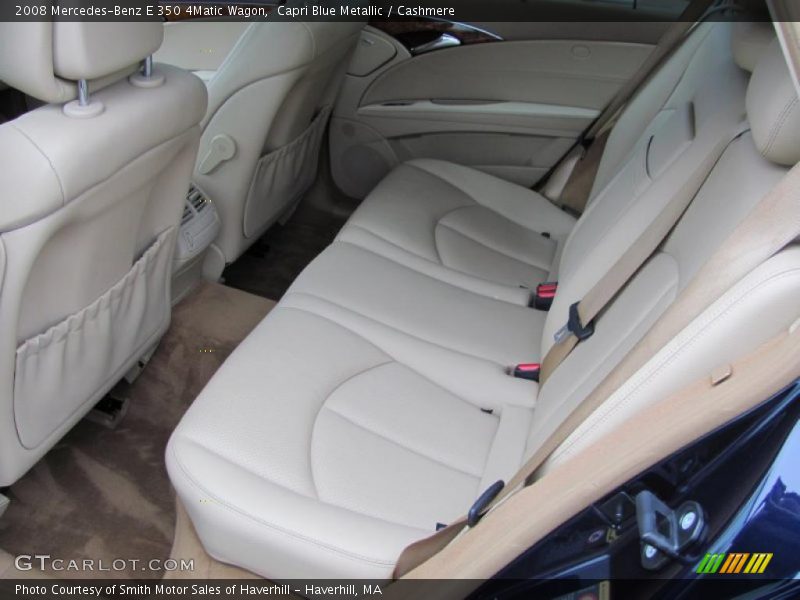  2008 E 350 4Matic Wagon Cashmere Interior