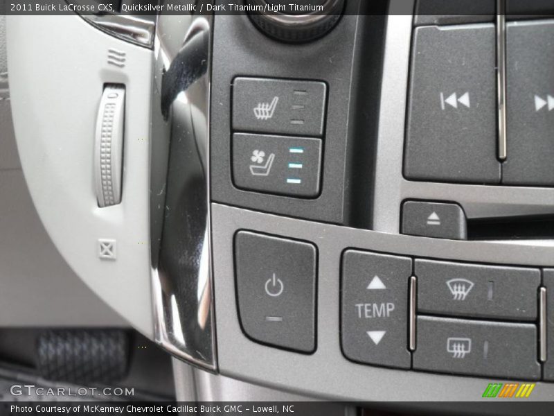 Quicksilver Metallic / Dark Titanium/Light Titanium 2011 Buick LaCrosse CXS