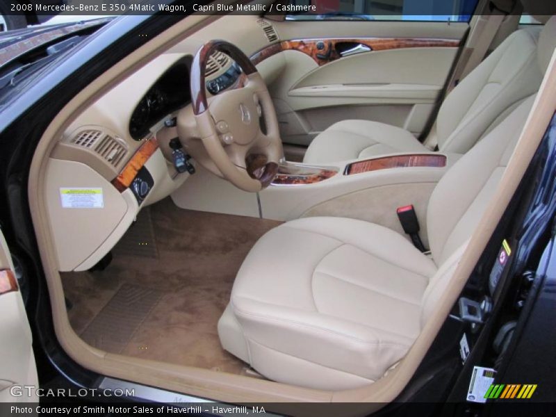 2008 E 350 4Matic Wagon Cashmere Interior