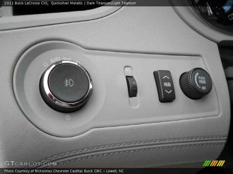 Quicksilver Metallic / Dark Titanium/Light Titanium 2011 Buick LaCrosse CXS