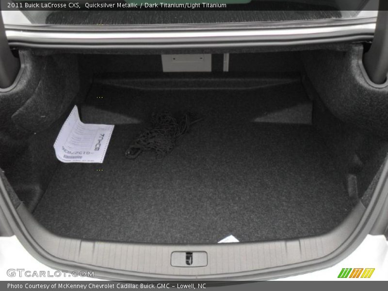  2011 LaCrosse CXS Trunk