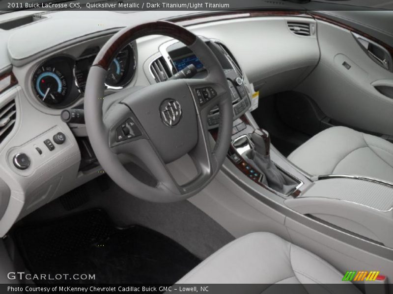 Dark Titanium/Light Titanium Interior - 2011 LaCrosse CXS 