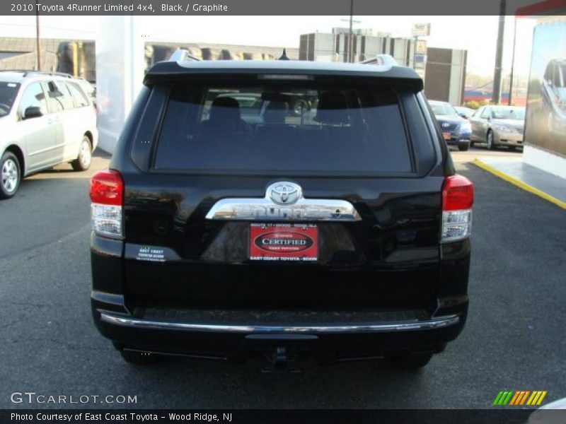 Black / Graphite 2010 Toyota 4Runner Limited 4x4