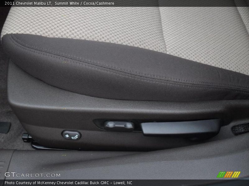Summit White / Cocoa/Cashmere 2011 Chevrolet Malibu LT