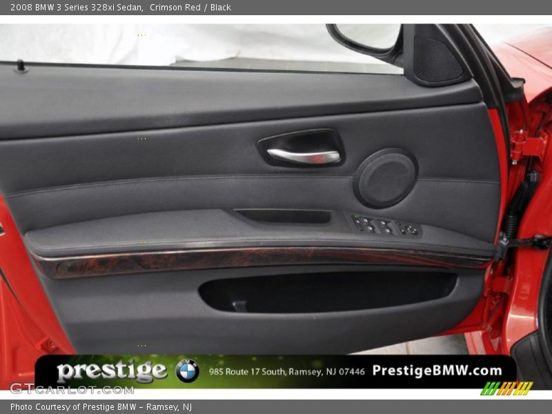 Crimson Red / Black 2008 BMW 3 Series 328xi Sedan