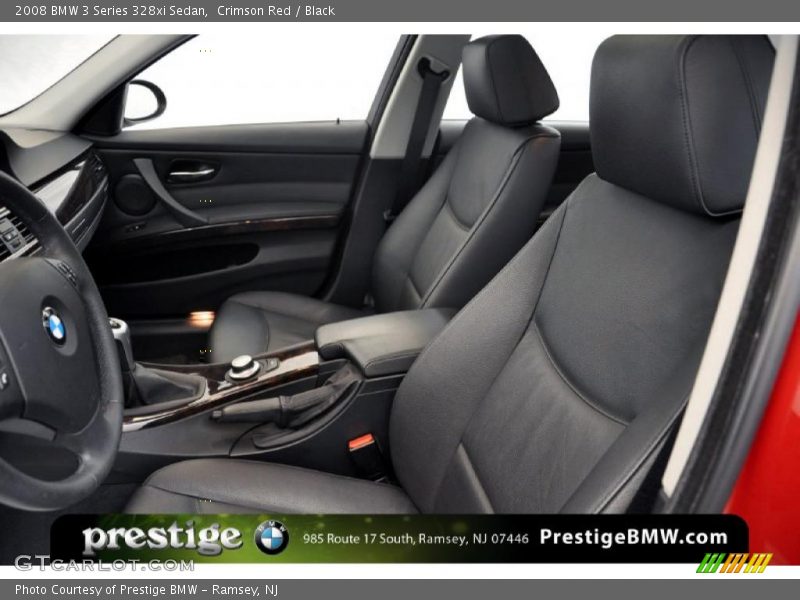 Crimson Red / Black 2008 BMW 3 Series 328xi Sedan