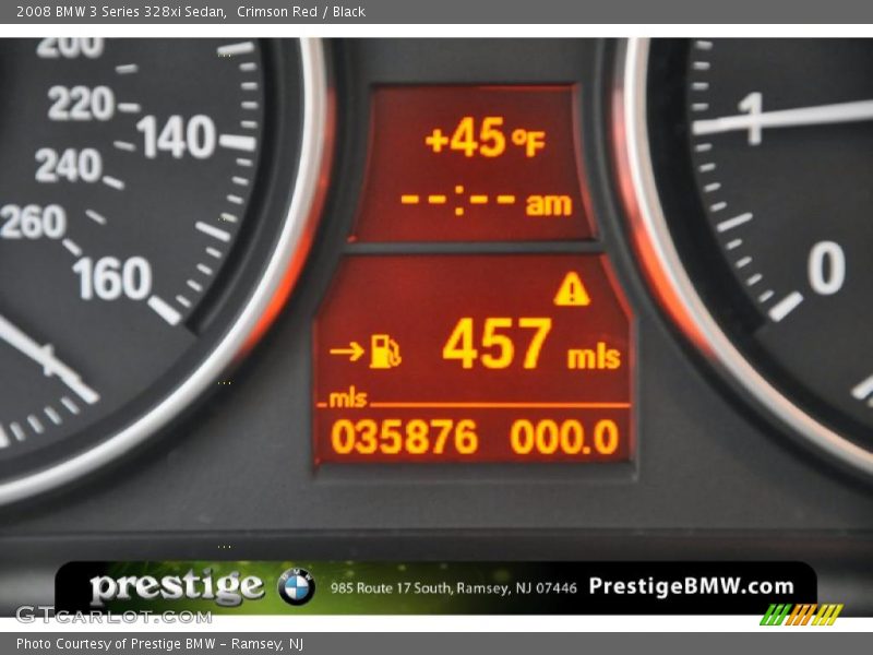 Crimson Red / Black 2008 BMW 3 Series 328xi Sedan