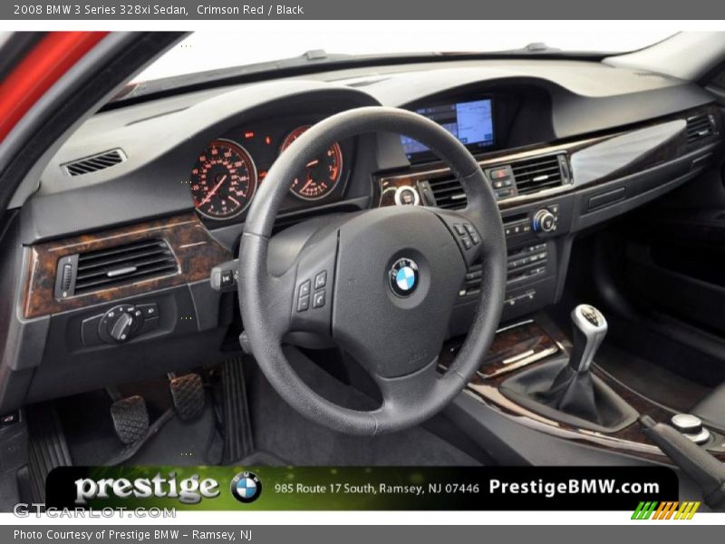 Crimson Red / Black 2008 BMW 3 Series 328xi Sedan