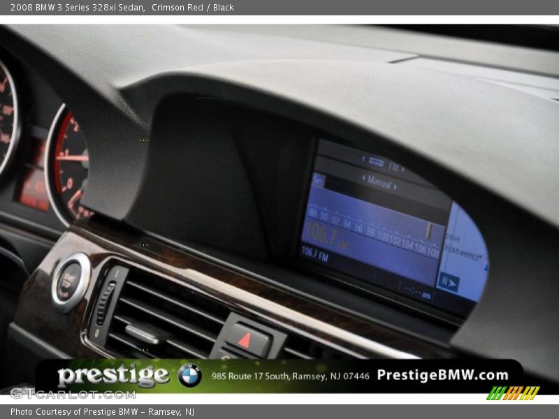 Crimson Red / Black 2008 BMW 3 Series 328xi Sedan