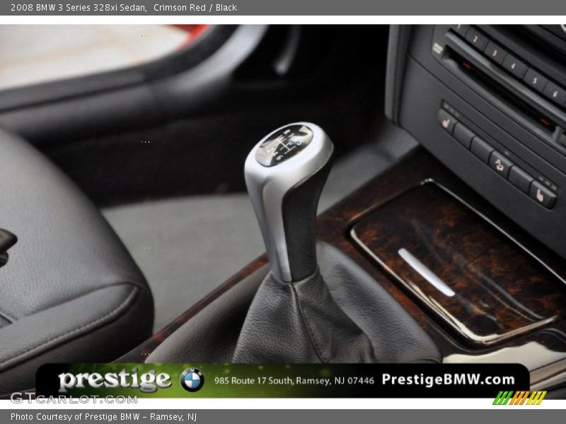 Crimson Red / Black 2008 BMW 3 Series 328xi Sedan