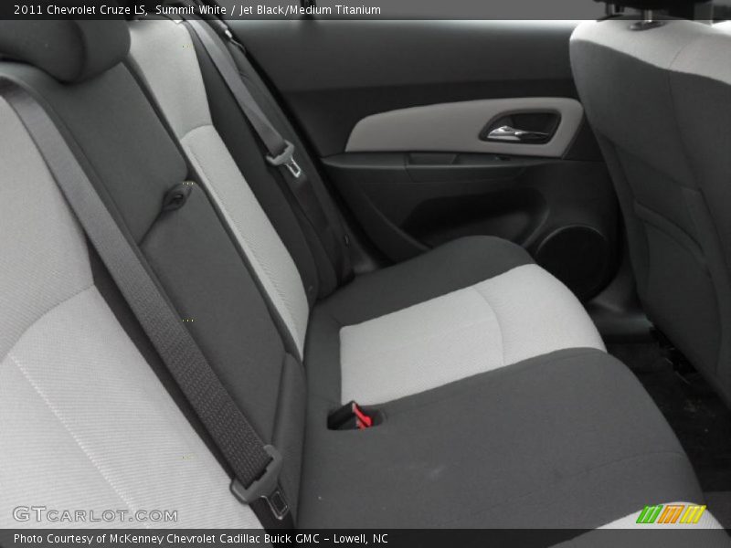 Summit White / Jet Black/Medium Titanium 2011 Chevrolet Cruze LS