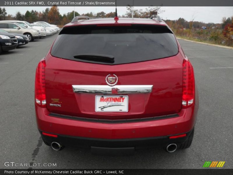 Crystal Red Tintcoat / Shale/Brownstone 2011 Cadillac SRX FWD