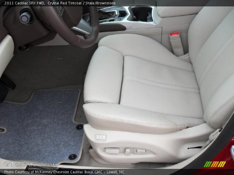 Crystal Red Tintcoat / Shale/Brownstone 2011 Cadillac SRX FWD