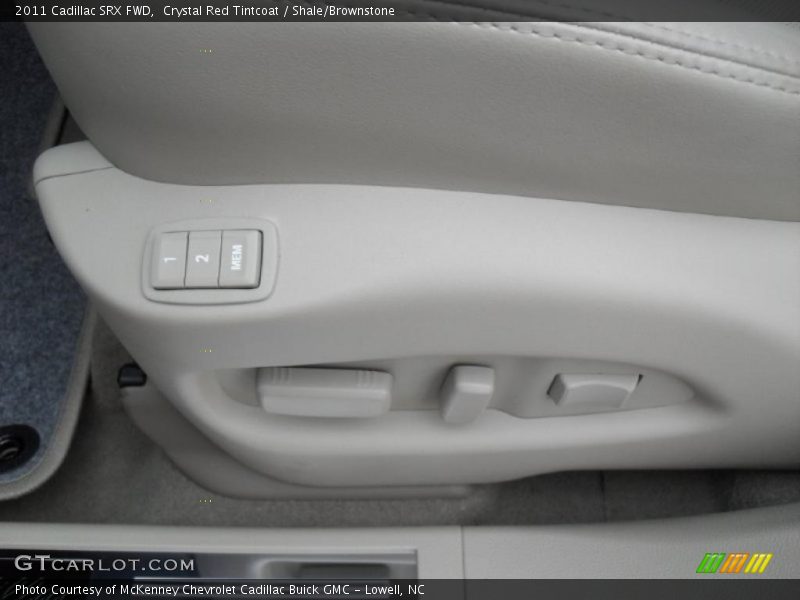Crystal Red Tintcoat / Shale/Brownstone 2011 Cadillac SRX FWD