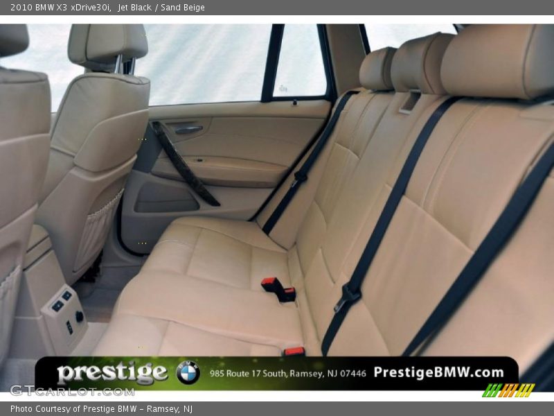 Jet Black / Sand Beige 2010 BMW X3 xDrive30i