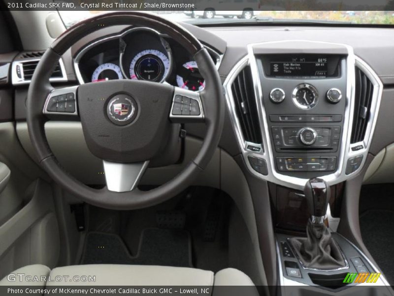 Crystal Red Tintcoat / Shale/Brownstone 2011 Cadillac SRX FWD