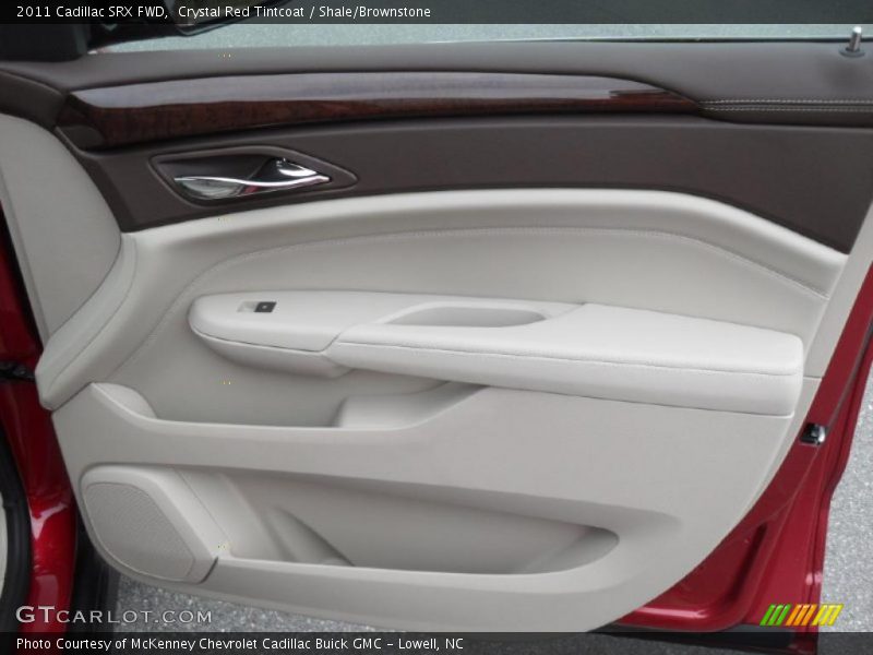 Crystal Red Tintcoat / Shale/Brownstone 2011 Cadillac SRX FWD
