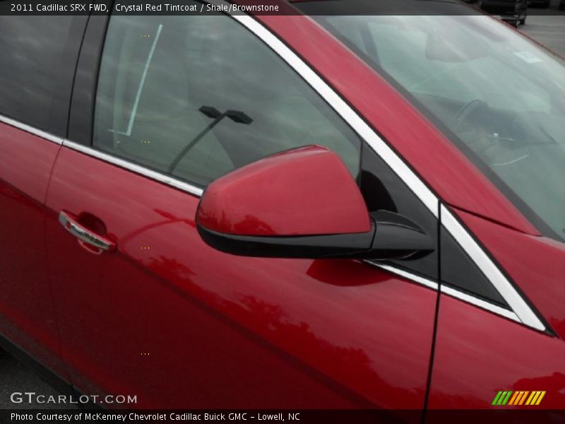 Crystal Red Tintcoat / Shale/Brownstone 2011 Cadillac SRX FWD