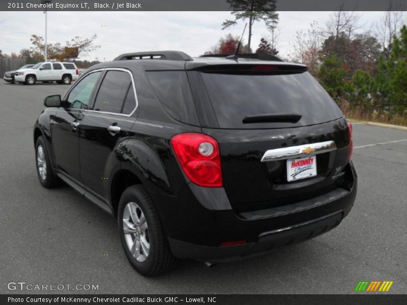Black / Jet Black 2011 Chevrolet Equinox LT
