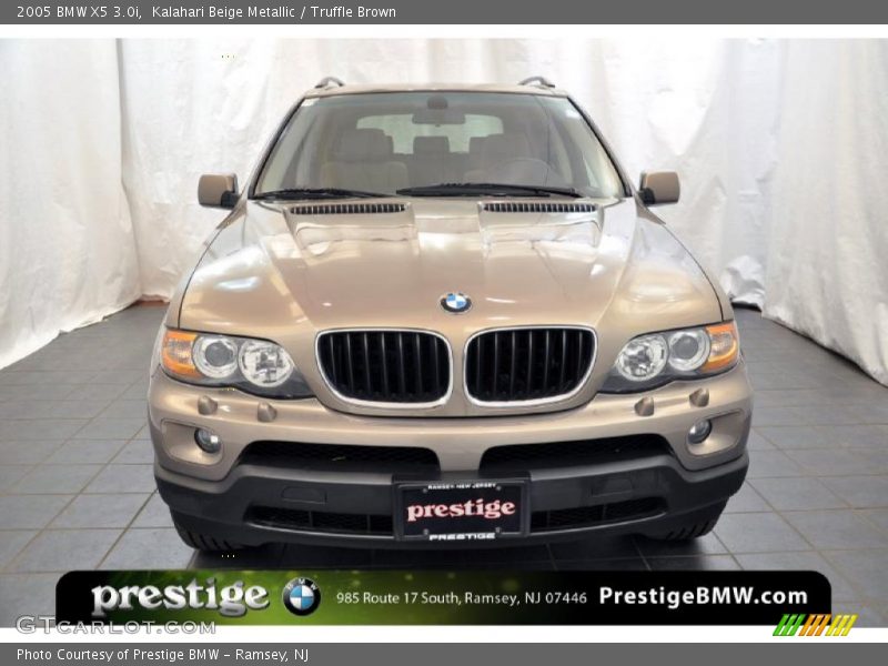 Kalahari Beige Metallic / Truffle Brown 2005 BMW X5 3.0i
