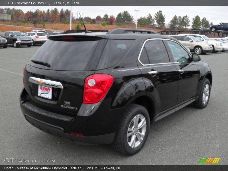 Black / Jet Black 2011 Chevrolet Equinox LT