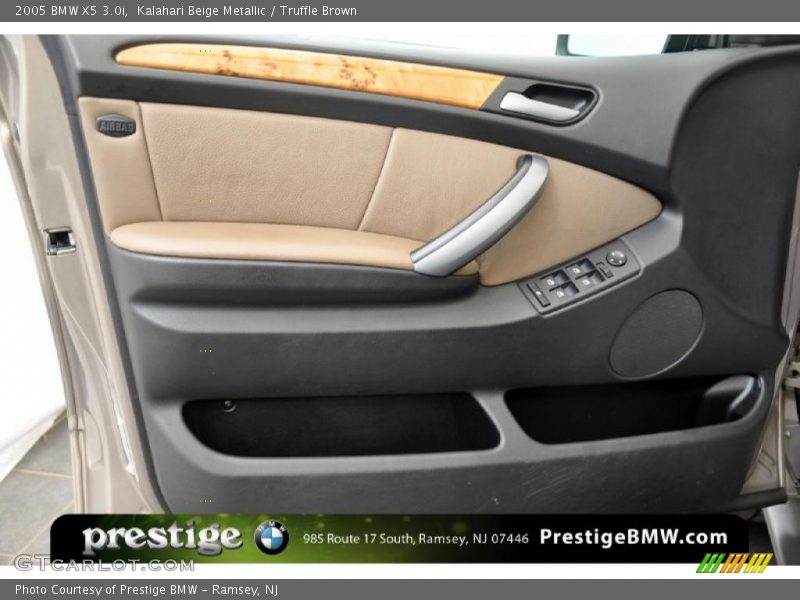 Kalahari Beige Metallic / Truffle Brown 2005 BMW X5 3.0i