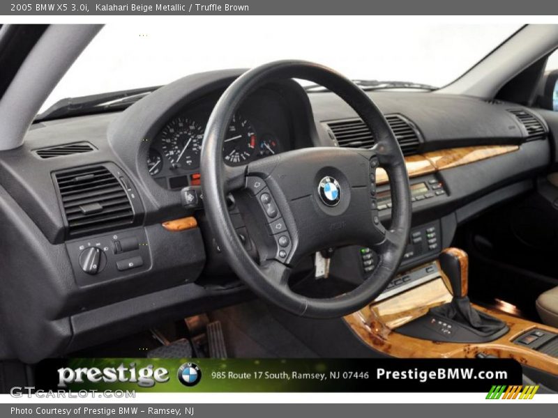 Kalahari Beige Metallic / Truffle Brown 2005 BMW X5 3.0i