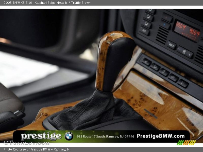 Kalahari Beige Metallic / Truffle Brown 2005 BMW X5 3.0i