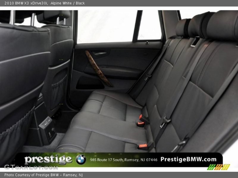 Alpine White / Black 2010 BMW X3 xDrive30i