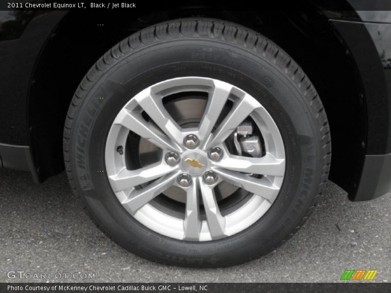 Black / Jet Black 2011 Chevrolet Equinox LT