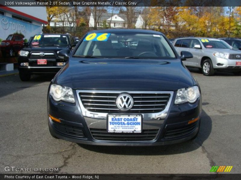 Blue Graphite Metallic / Classic Grey 2006 Volkswagen Passat 2.0T Sedan