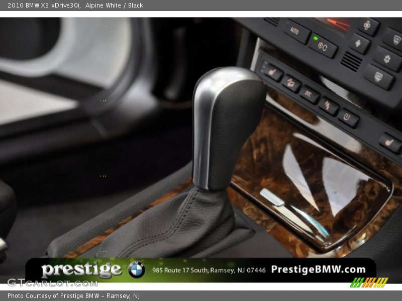 Alpine White / Black 2010 BMW X3 xDrive30i