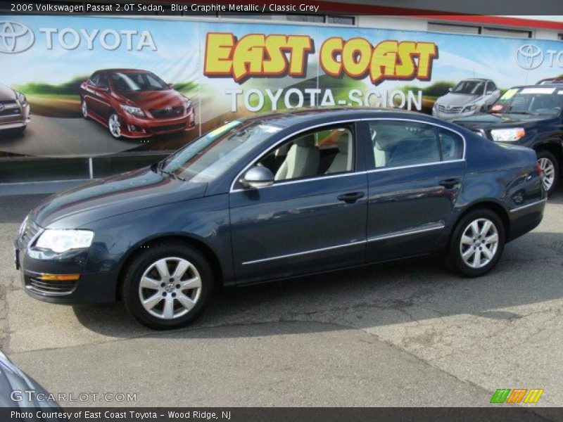 Blue Graphite Metallic / Classic Grey 2006 Volkswagen Passat 2.0T Sedan