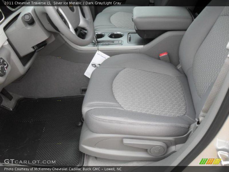  2011 Traverse LS Dark Gray/Light Gray Interior