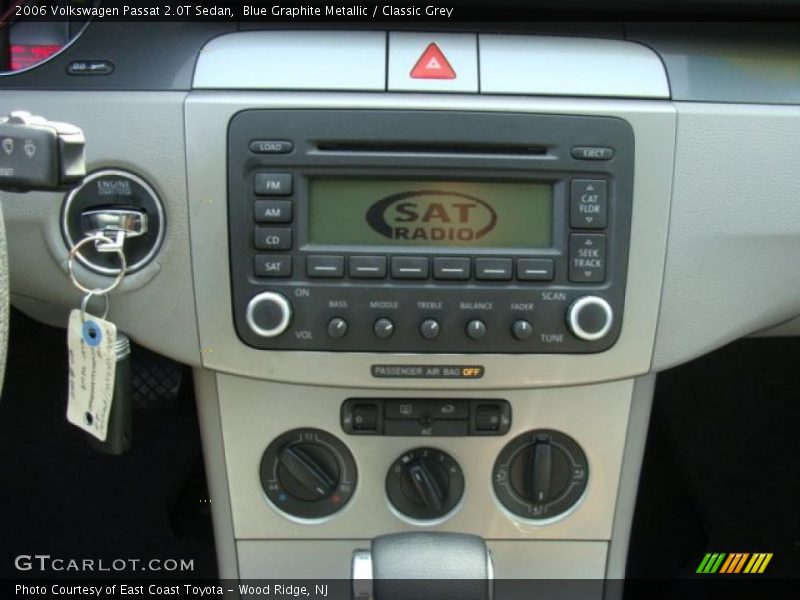 Blue Graphite Metallic / Classic Grey 2006 Volkswagen Passat 2.0T Sedan