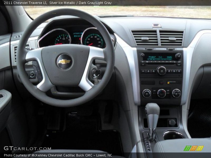 Dashboard of 2011 Traverse LS
