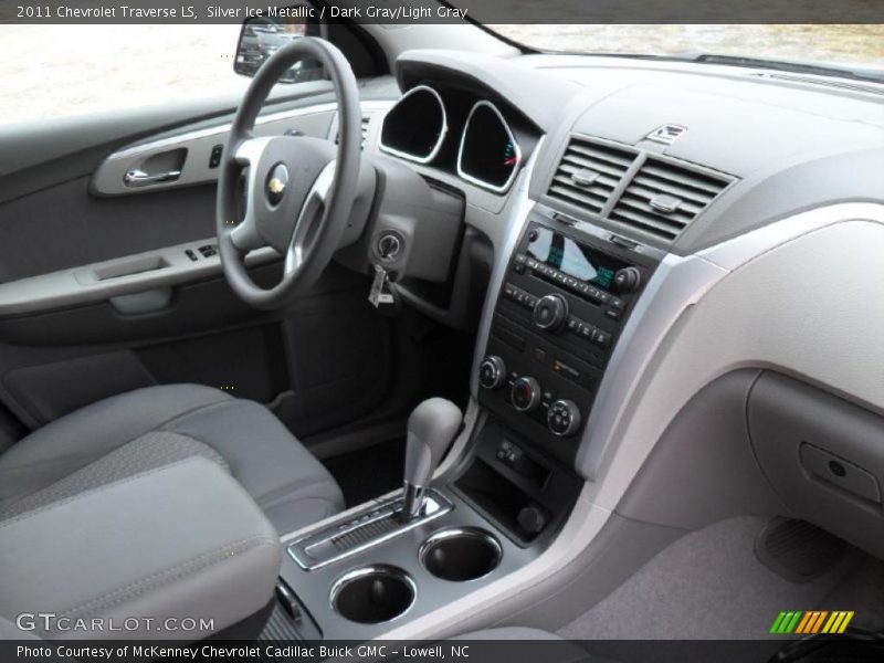  2011 Traverse LS Dark Gray/Light Gray Interior