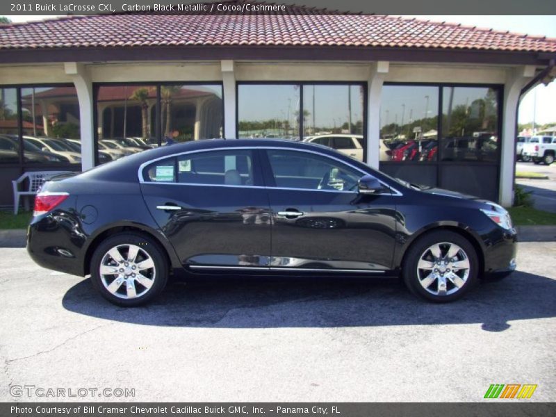 Carbon Black Metallic / Cocoa/Cashmere 2011 Buick LaCrosse CXL