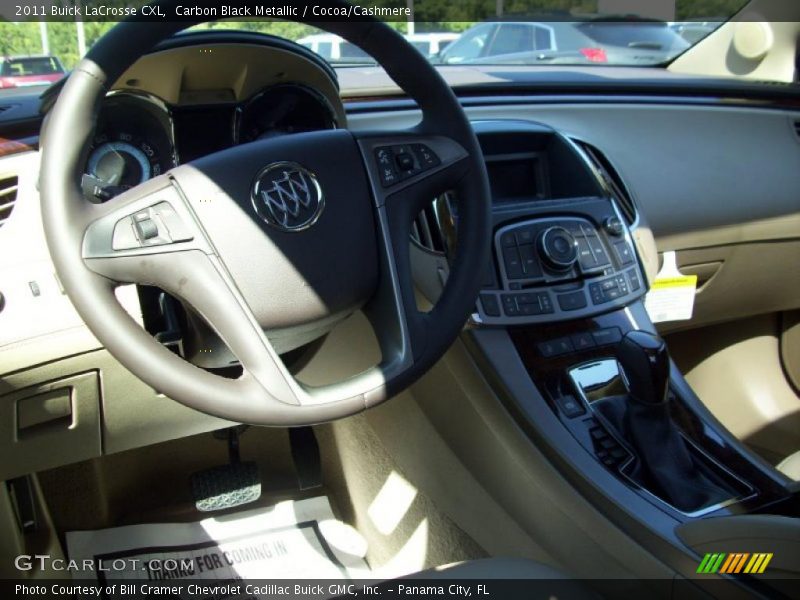 Carbon Black Metallic / Cocoa/Cashmere 2011 Buick LaCrosse CXL