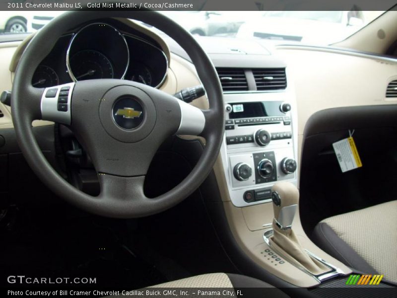 Gold Mist Metallic / Cocoa/Cashmere 2011 Chevrolet Malibu LS