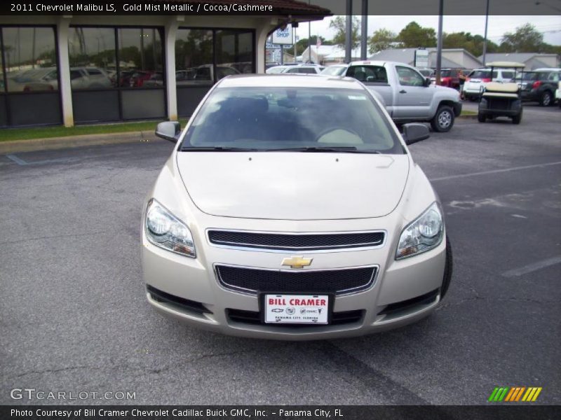 Gold Mist Metallic / Cocoa/Cashmere 2011 Chevrolet Malibu LS