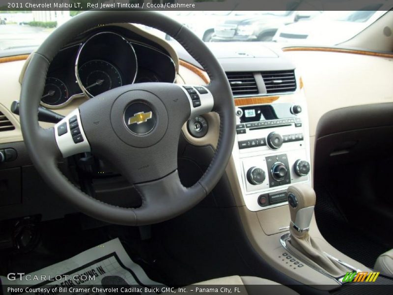 Cocoa/Cashmere Interior - 2011 Malibu LT 