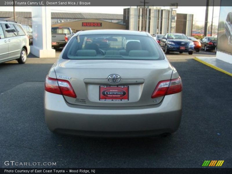 Desert Sand Mica / Bisque 2008 Toyota Camry LE