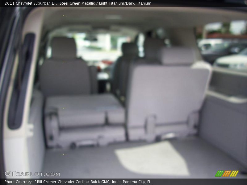 Steel Green Metallic / Light Titanium/Dark Titanium 2011 Chevrolet Suburban LT