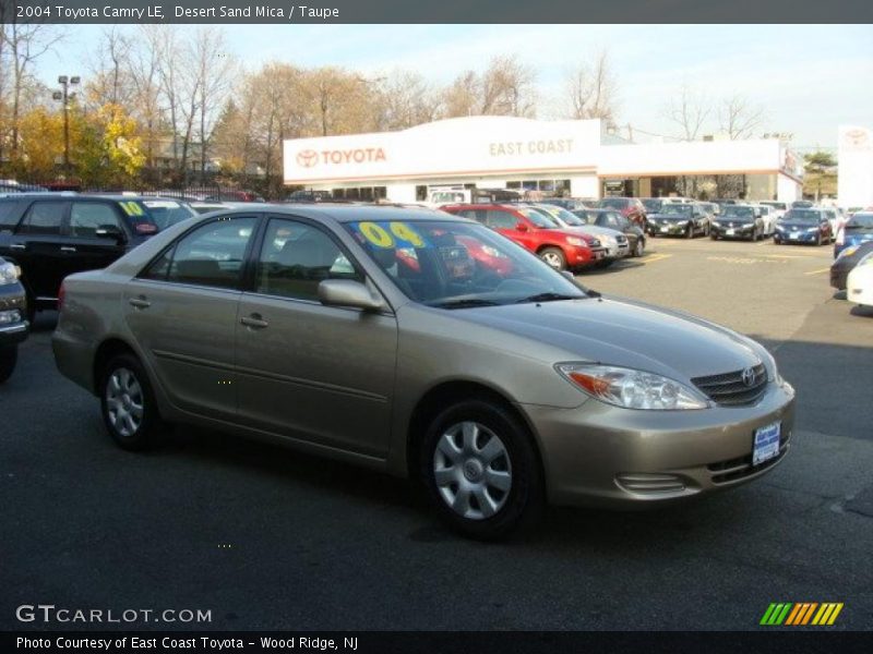Desert Sand Mica / Taupe 2004 Toyota Camry LE