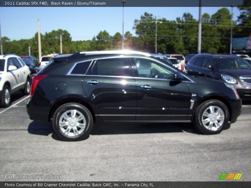 Black Raven / Ebony/Titanium 2011 Cadillac SRX FWD
