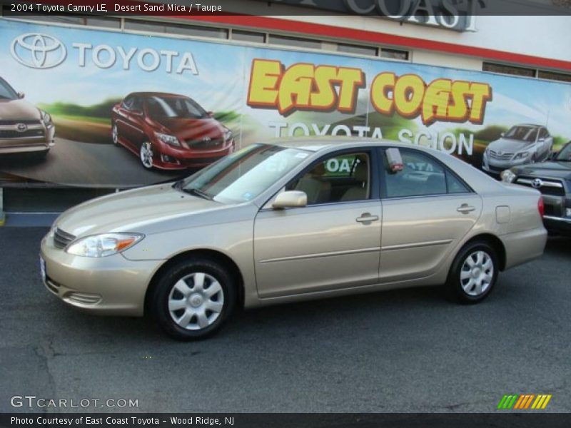 Desert Sand Mica / Taupe 2004 Toyota Camry LE