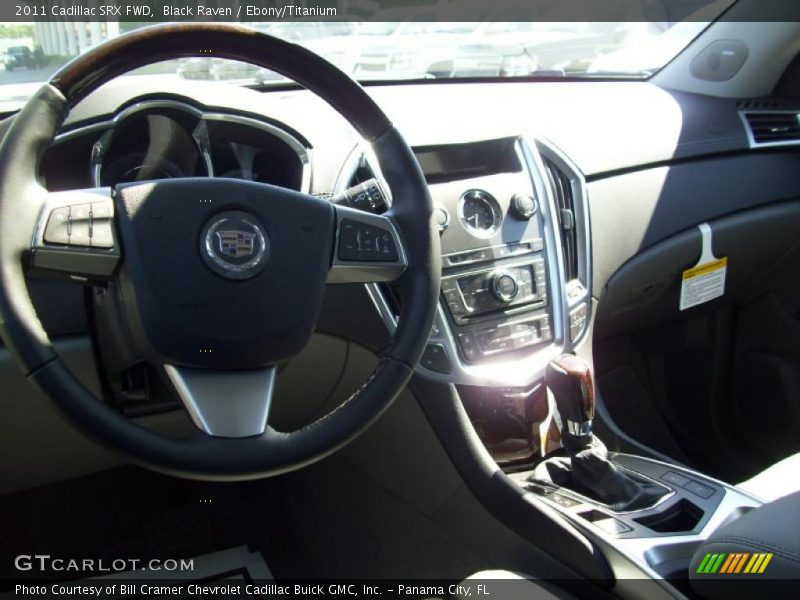 Black Raven / Ebony/Titanium 2011 Cadillac SRX FWD